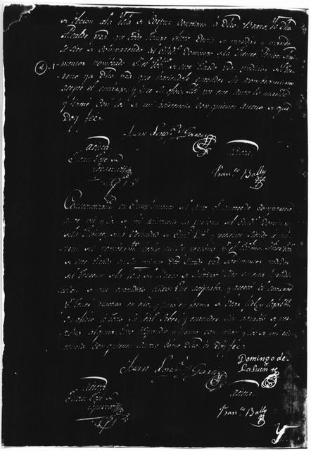 Detail: page 22 with the surveyor’s signature